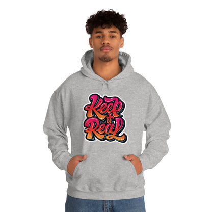 Keep it real colorful graffiti logo Hoodie