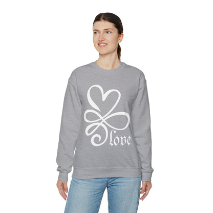 Infinity Heart Crewneck Sweatshirt