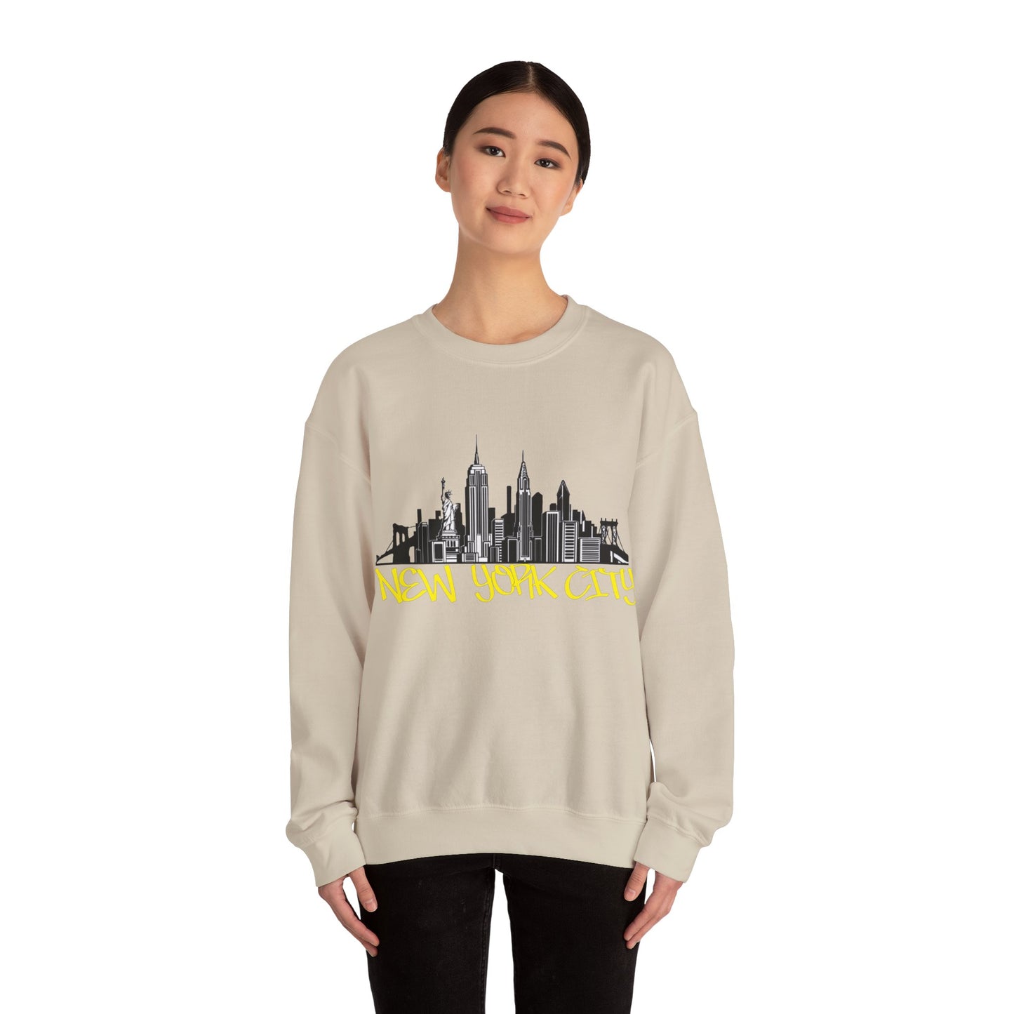 Beautiful New York City Crewneck Sweatshirt