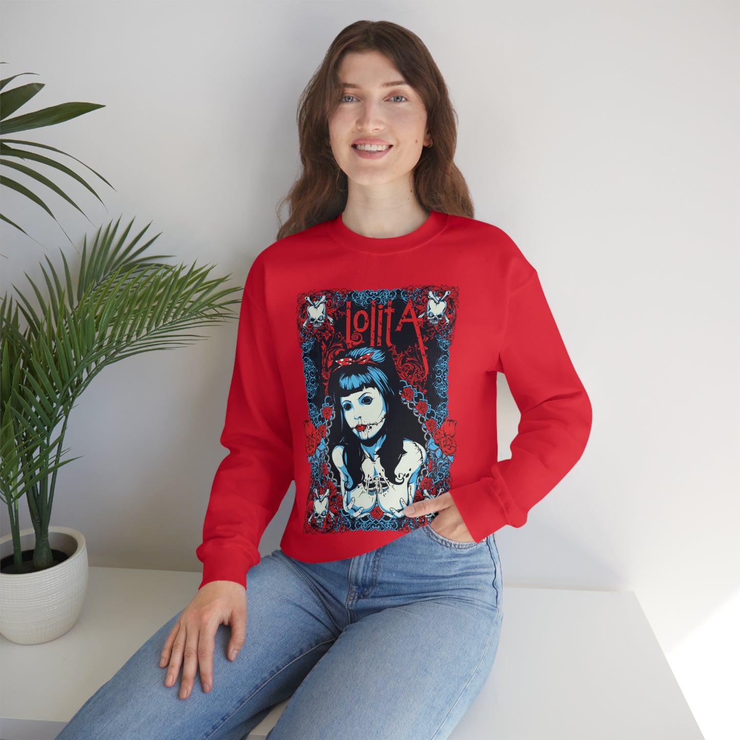 Tattoo Lolita sexy Crewneck Sweatshirt