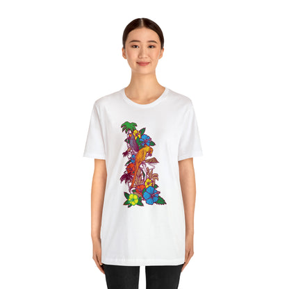 Parrot Jungle Floral T-Shirt