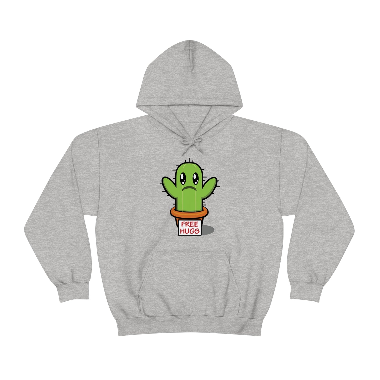 Free hugs sad cactus Hoodie