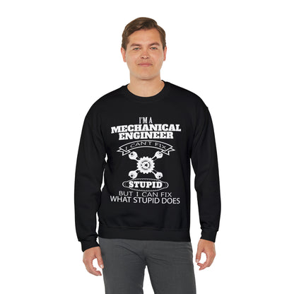 I can't fix stupid Crewneck Sweatshirt