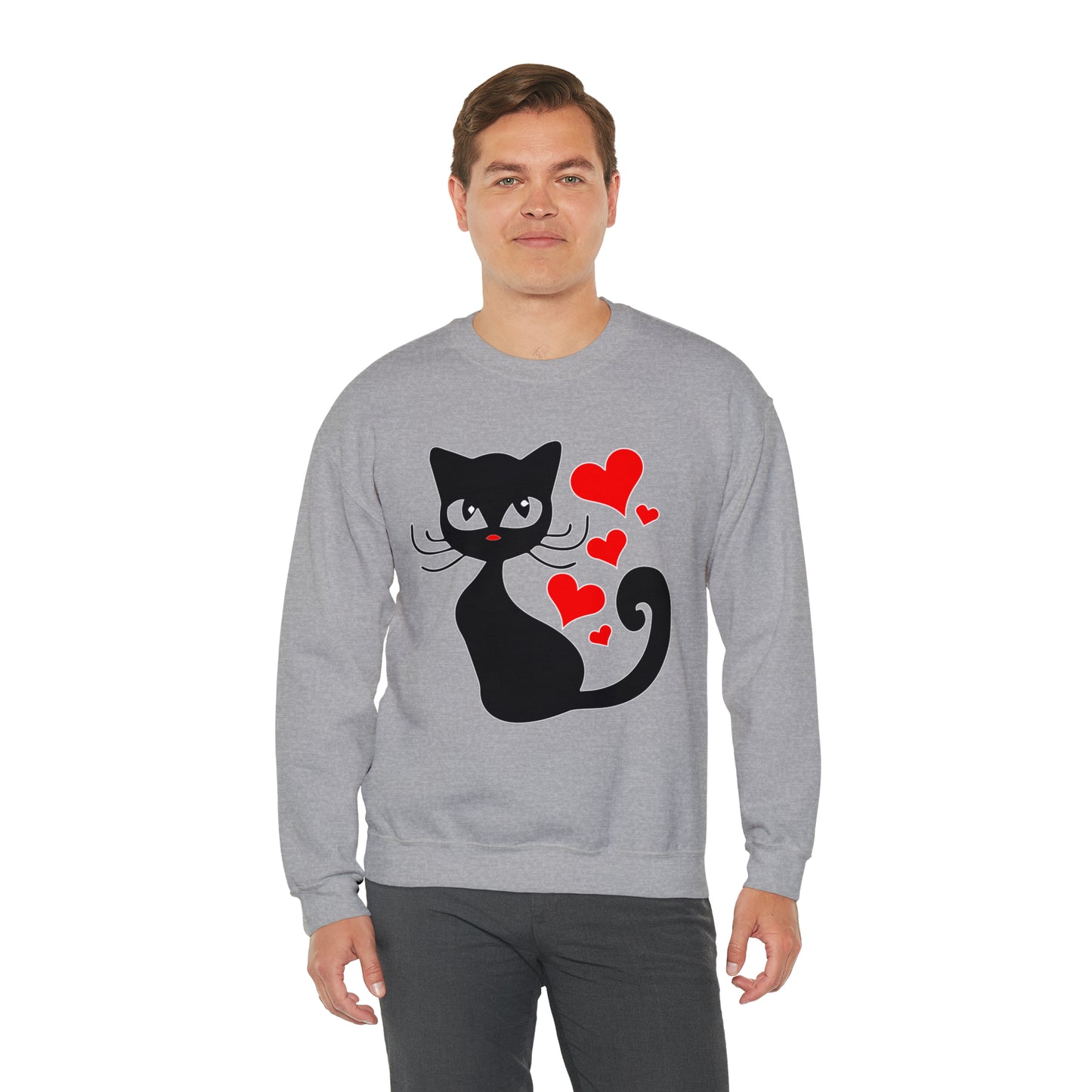 Sexy black cat Crewneck Sweatshirt