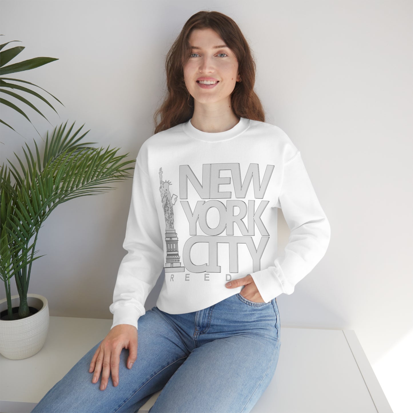 NYC Freedom Tee Crewneck Sweatshirt