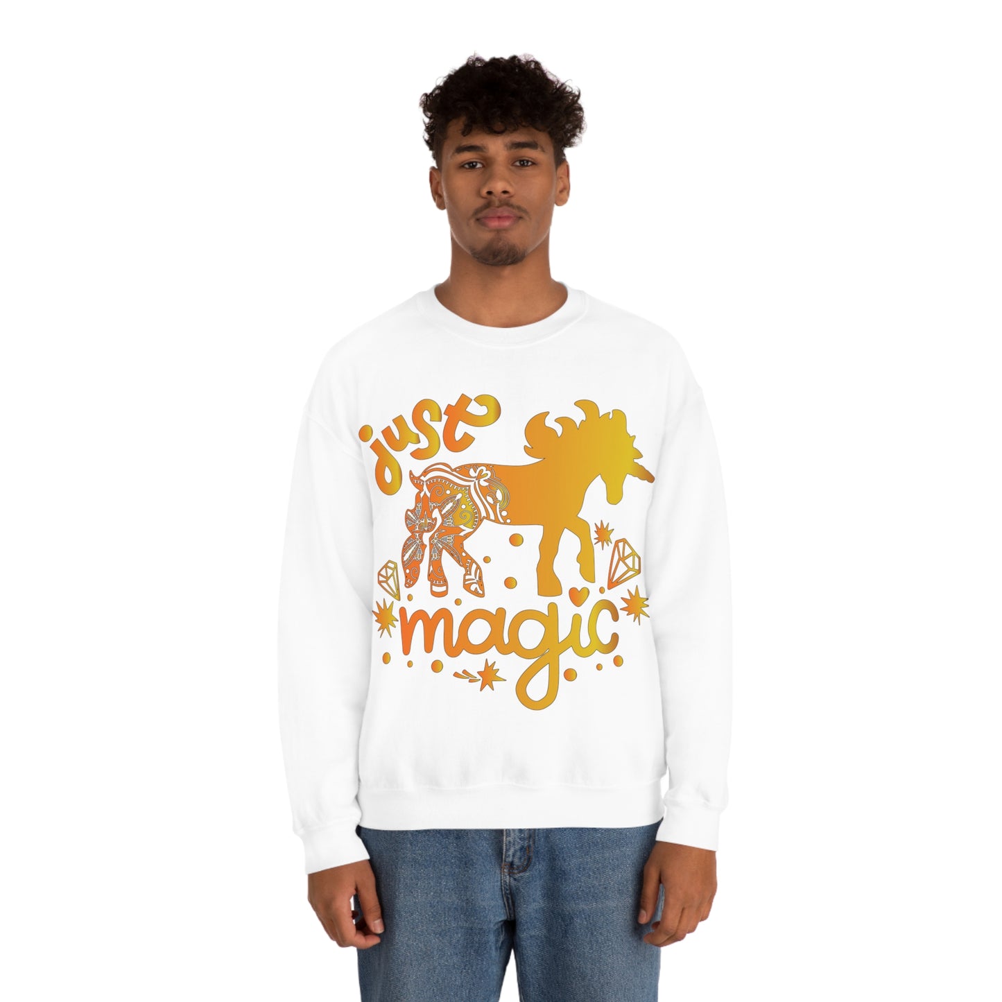 Unicorn just magic Crewneck Sweatshirt