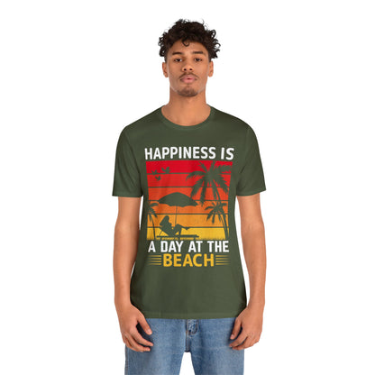 Happiness is at the beach Vintage T-Shirt