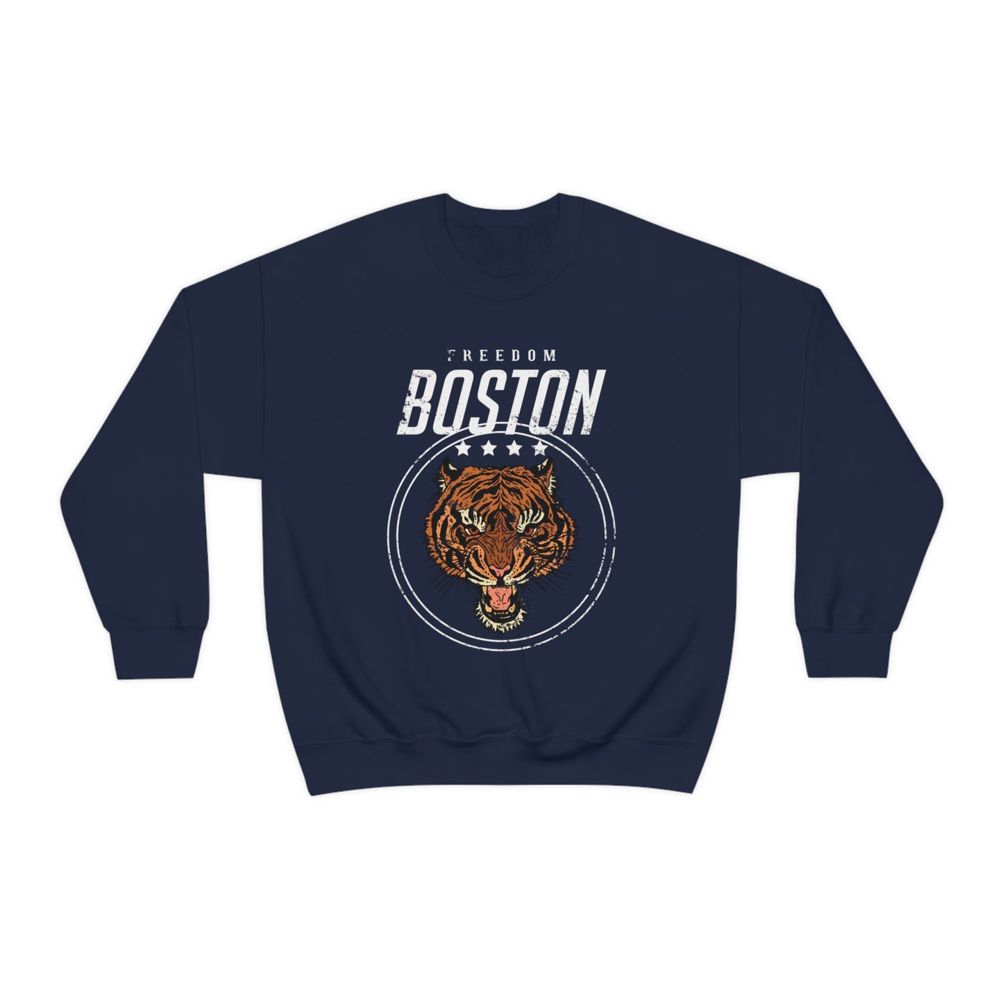 Boston Freedom Tiger Crewneck Sweatshirt