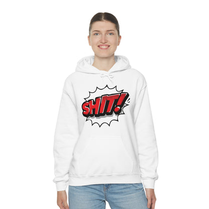 Shit! colorful graphic Hoodie