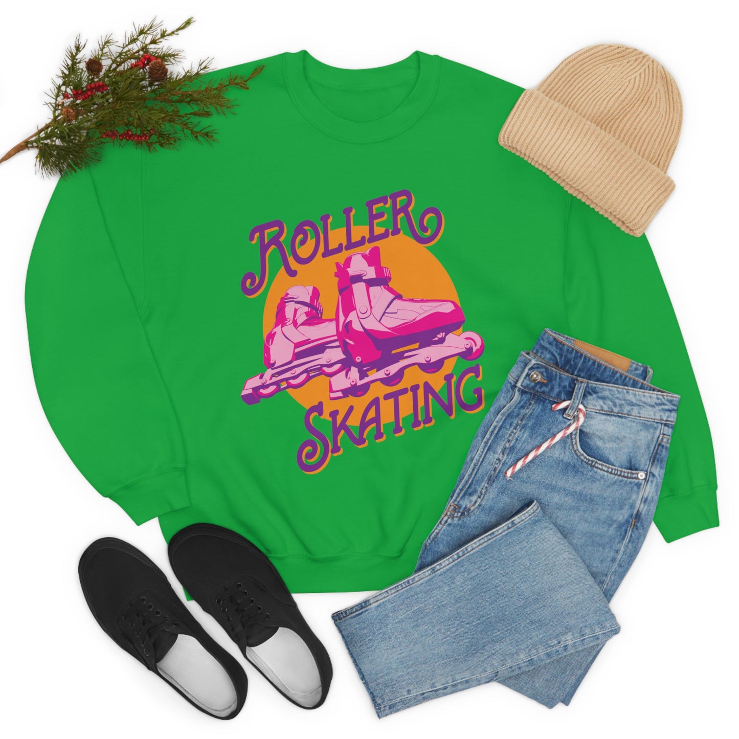 Roller skating Crewneck Sweatshirt