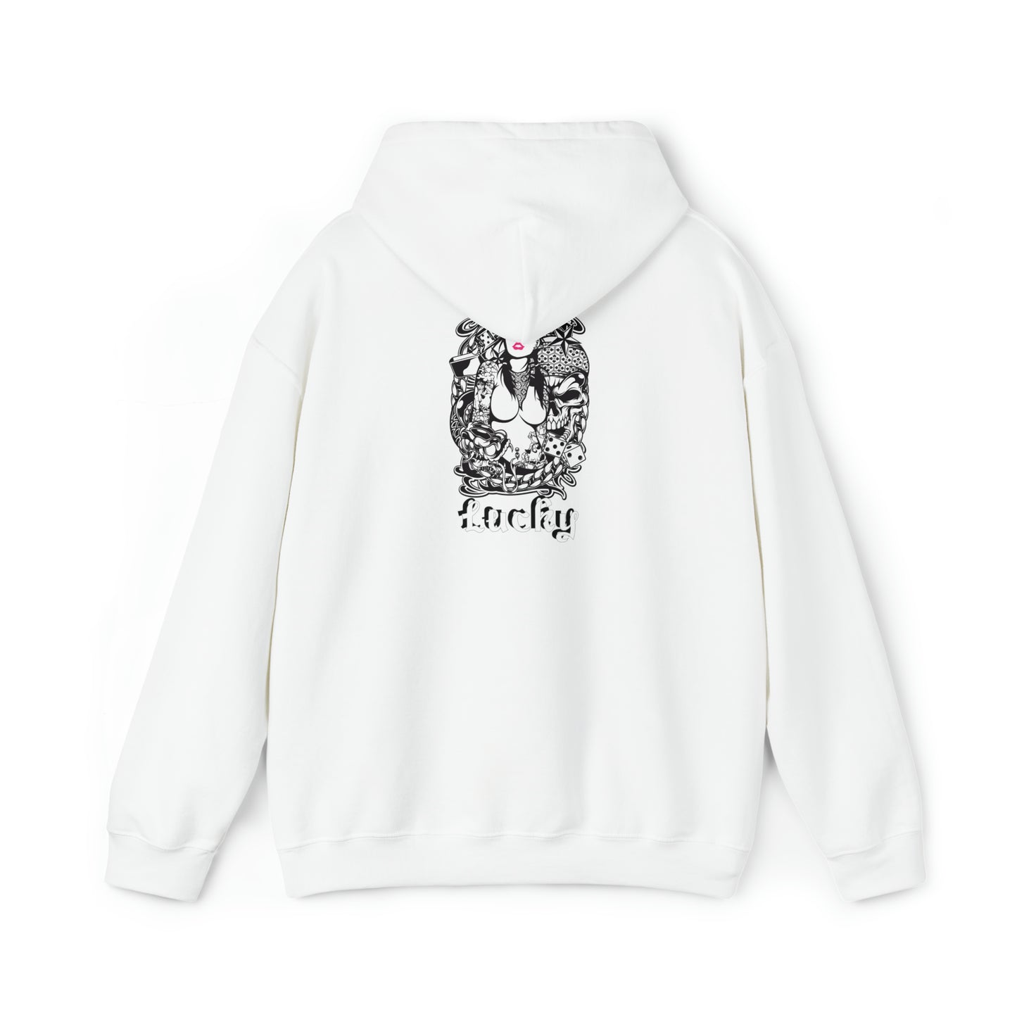 Lucky Front and back Hoodie