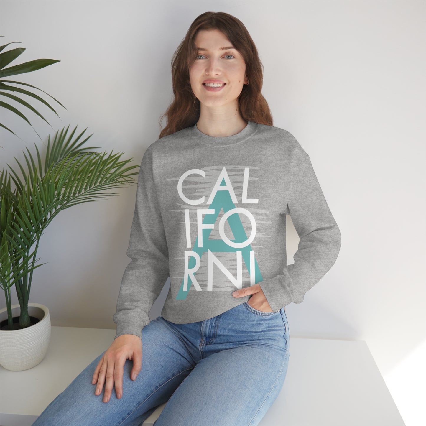 California tee Crewneck Sweatshirt