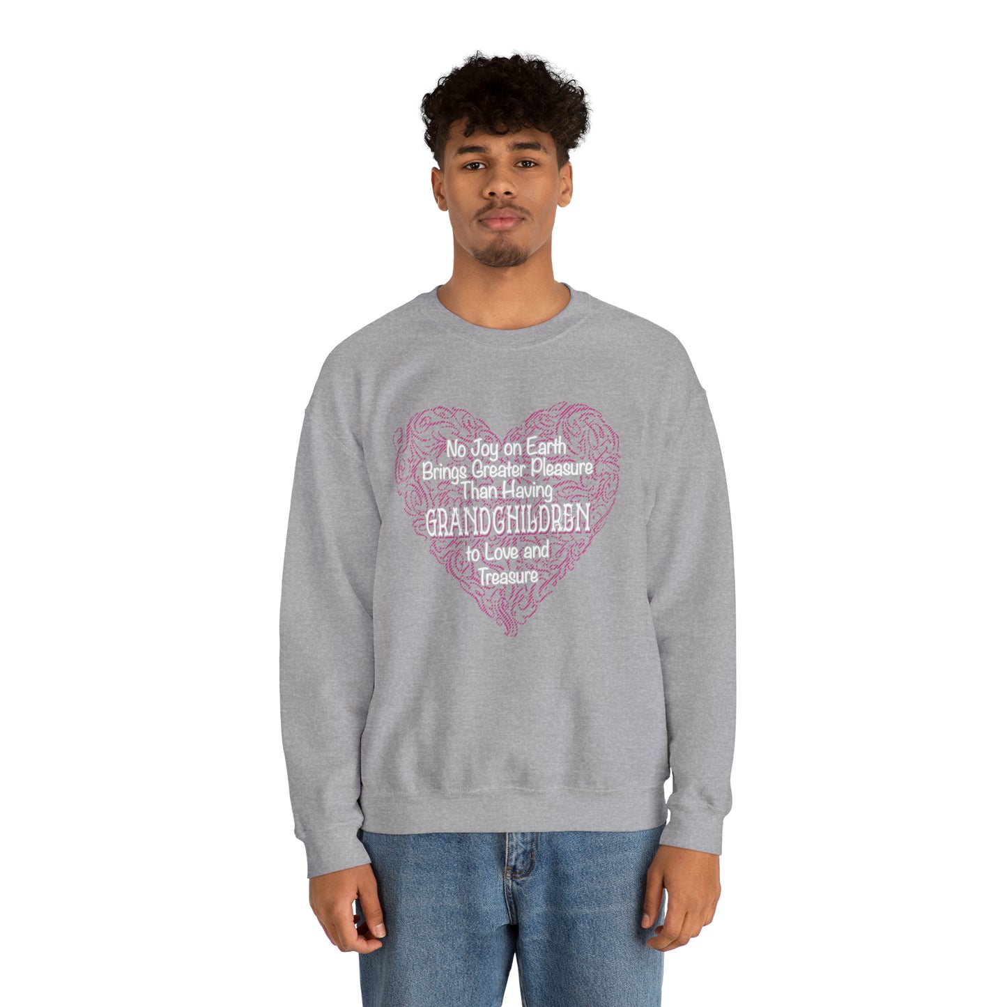 Grandchildren are a great pleasure Crewneck Sweatshirt