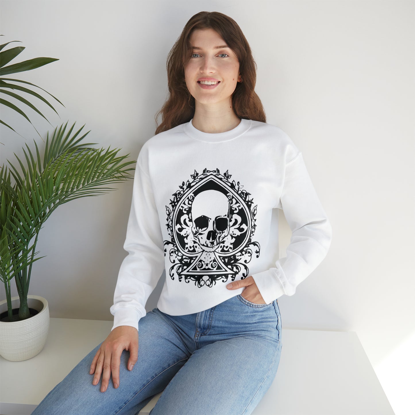 Ace of skull Crewneck Sweatshirt