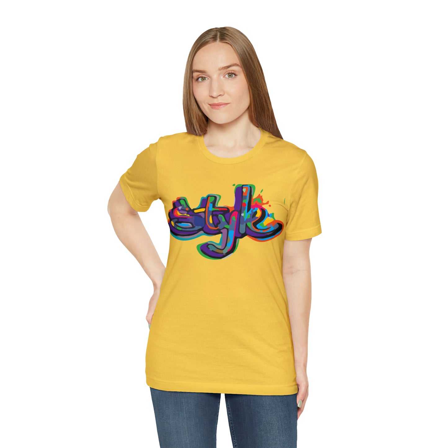 Graffiti style in colors T-Shirt