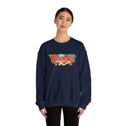 Island Surf Flavor Crewneck Sweatshirt