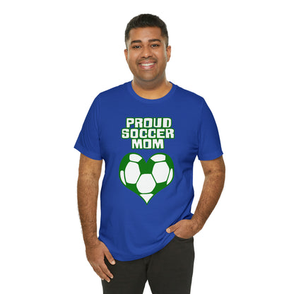 Proud -soccer-mom Heart T-Shirt