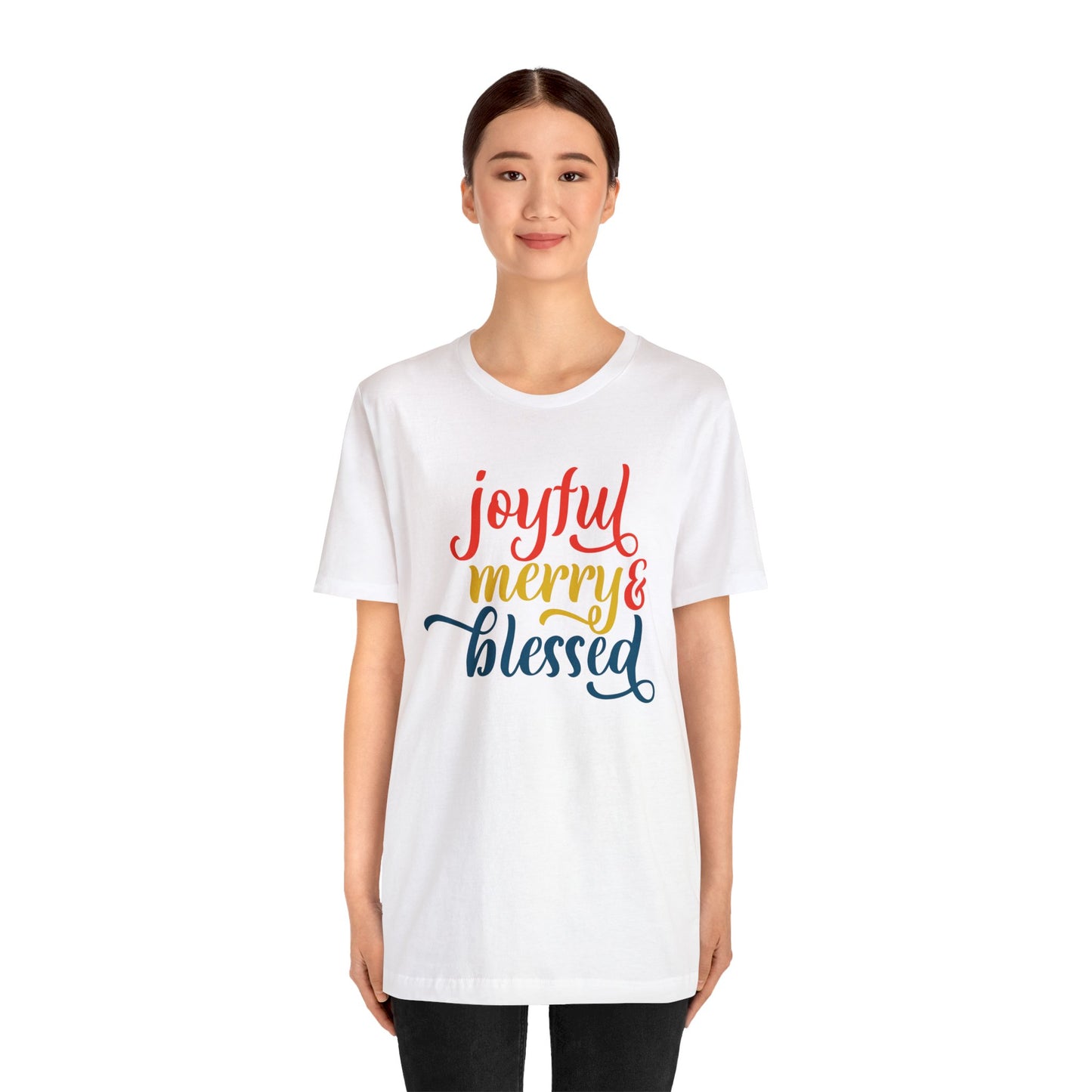 Joyful-Merry-blessed Christmas T-Shirt