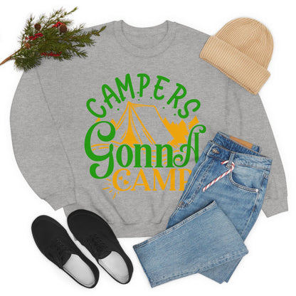 Campers Gonna Camp Crewneck Sweatshirt