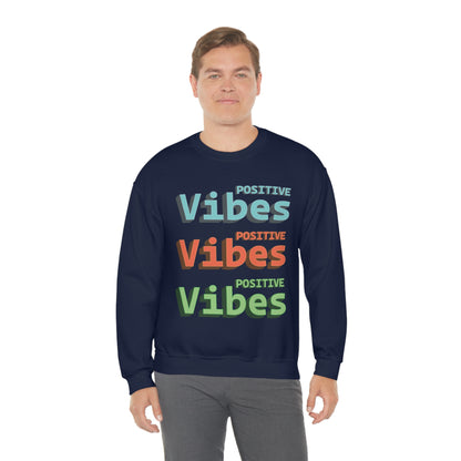 Positive Vibes Crewneck Sweatshirt