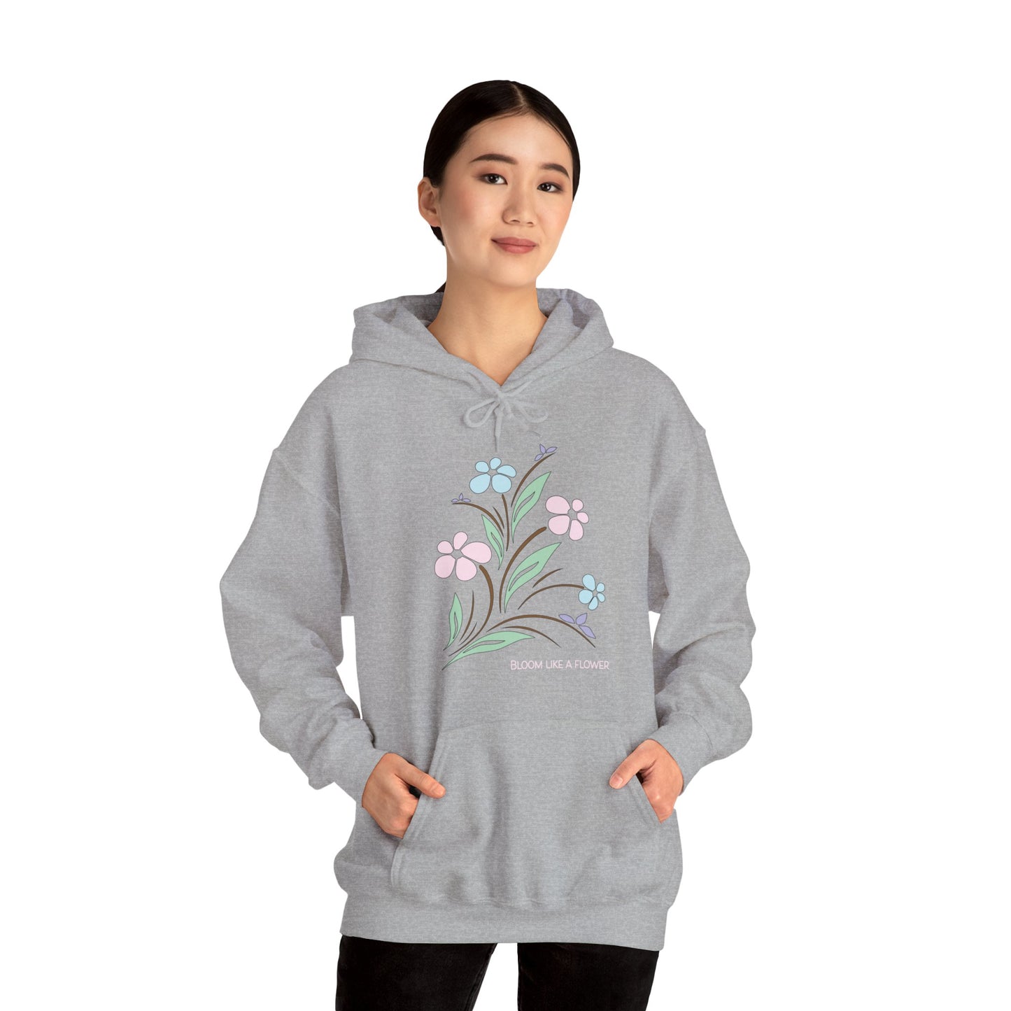 Bloom like a flower Hoodie