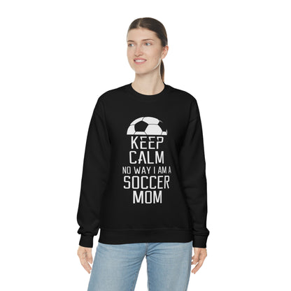 Keep calm soccer mom Crewneck Sweatshirt