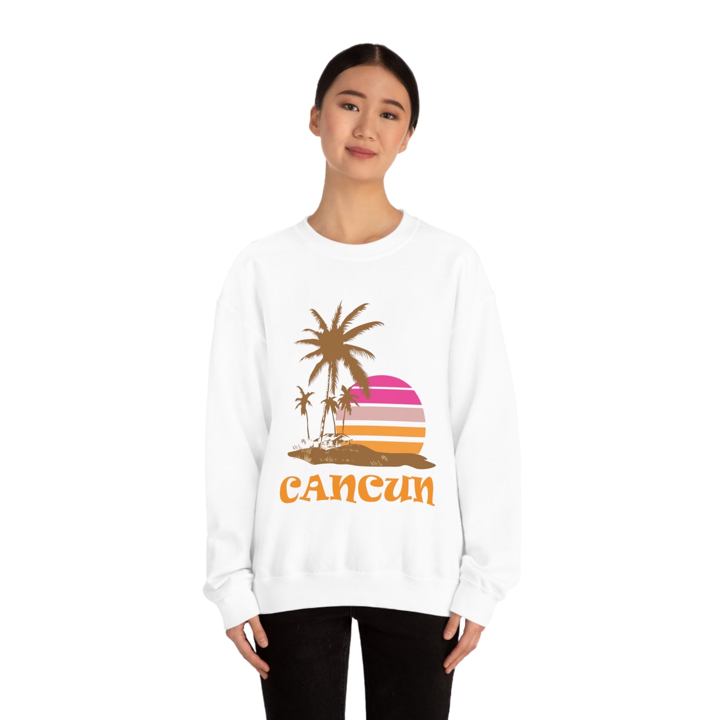 Cancun Vibe Crewneck Sweatshirt