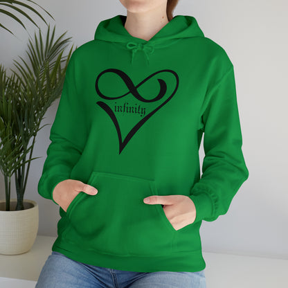 Infinity Heart symbol Hoodie