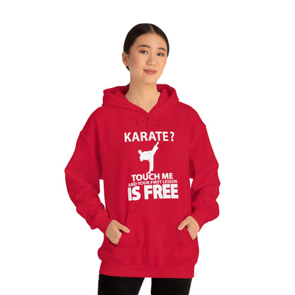 karate first lesson free Hoodie