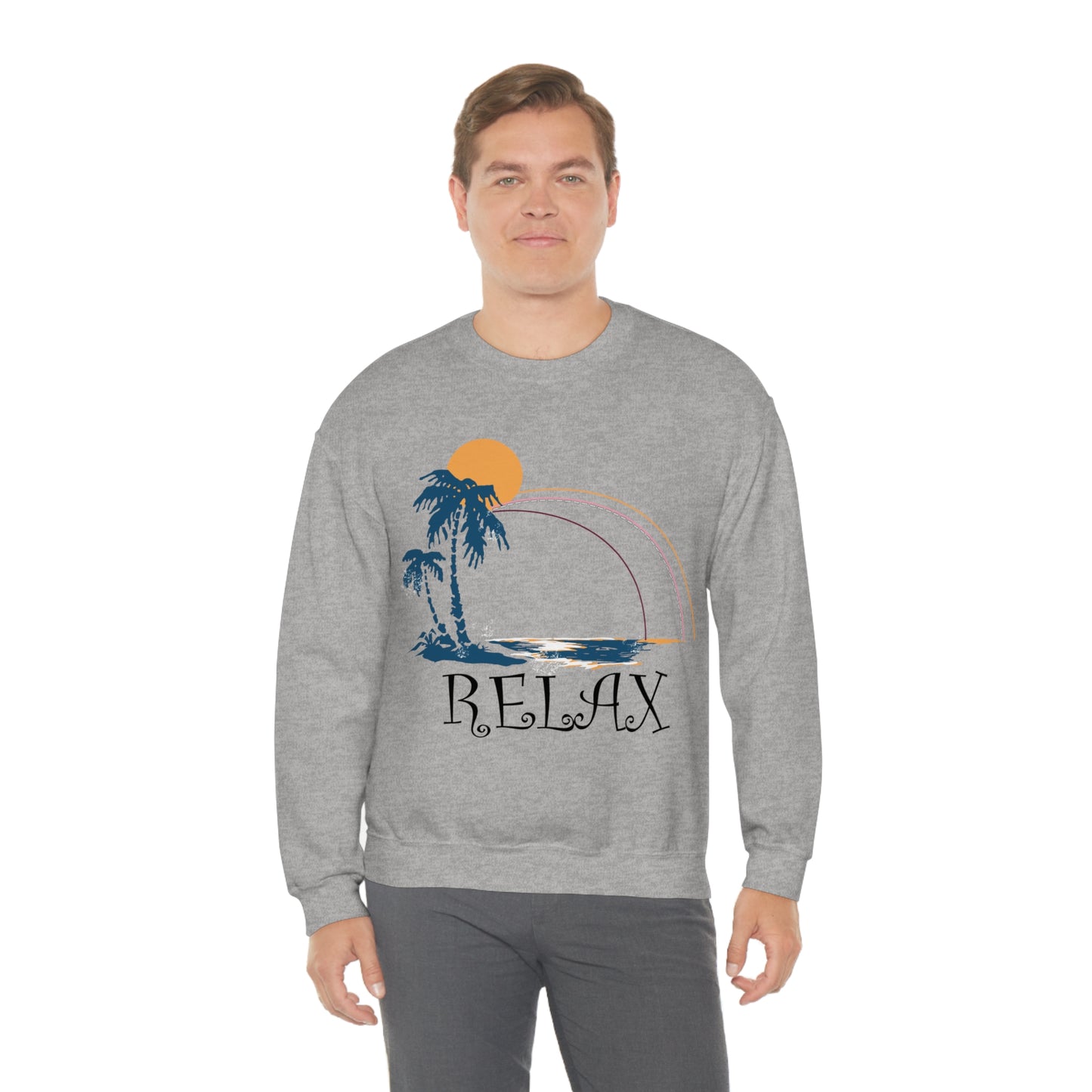 Relax Island Crewneck Sweatshirt