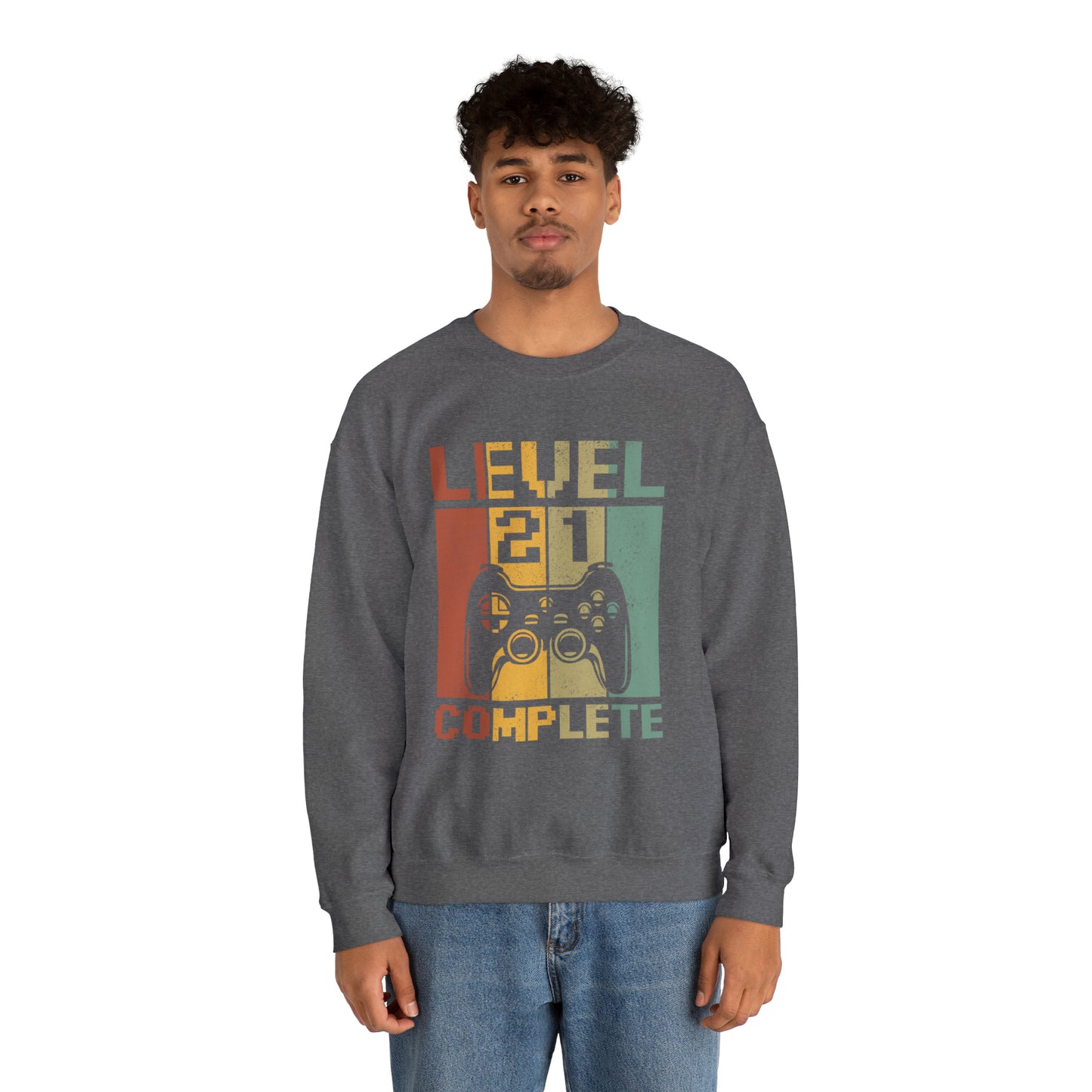 level 21 complete Crewneck Sweatshirt