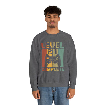 level 21 complete Crewneck Sweatshirt