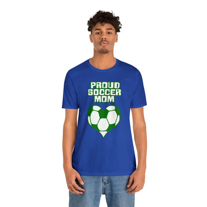 Proud -soccer-mom Heart T-Shirt