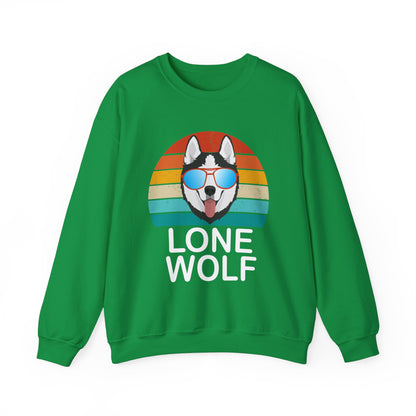 Lone wolf vintage Crewneck Sweatshirt