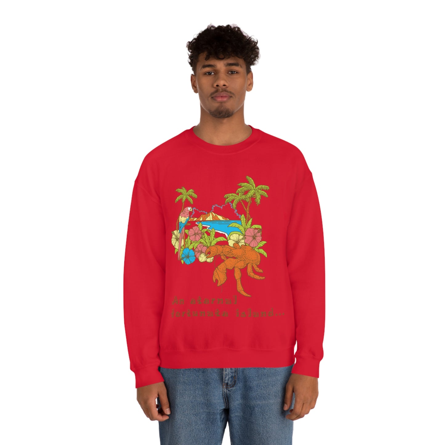 An Eternal Island Crewneck Sweatshirt