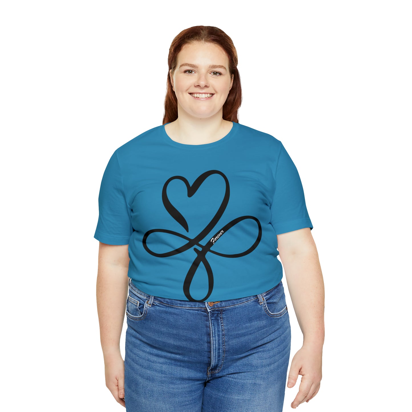 Heart symbol Love Infinity symbol Forever T-Shirt