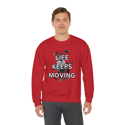 Life Keeps Moving Crewneck Sweatshirt