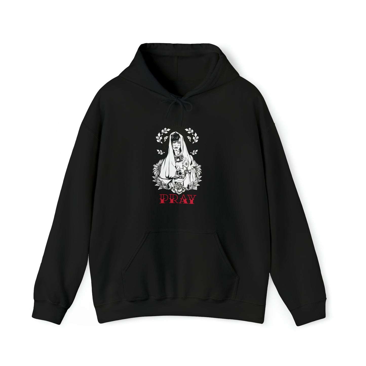 Pray Tattoo Hoodie