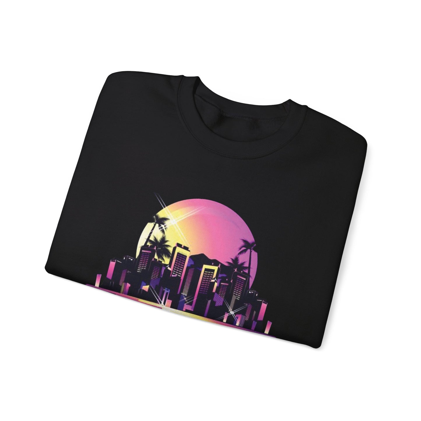 Miami Florida night life Crewneck Sweatshirt