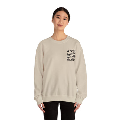 Antisocial Moms club Crewneck Sweatshirt