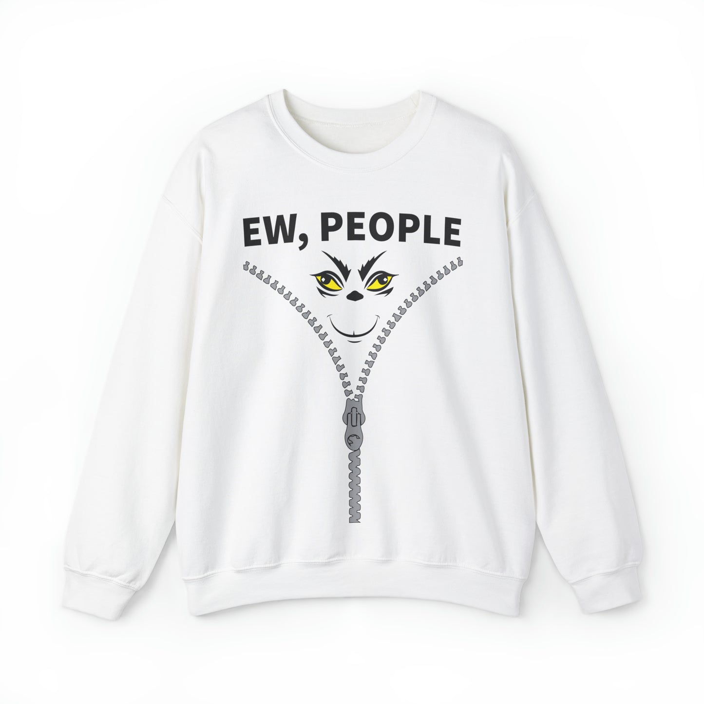 EW People Grinches Christmas mood Crewneck Sweatshirt