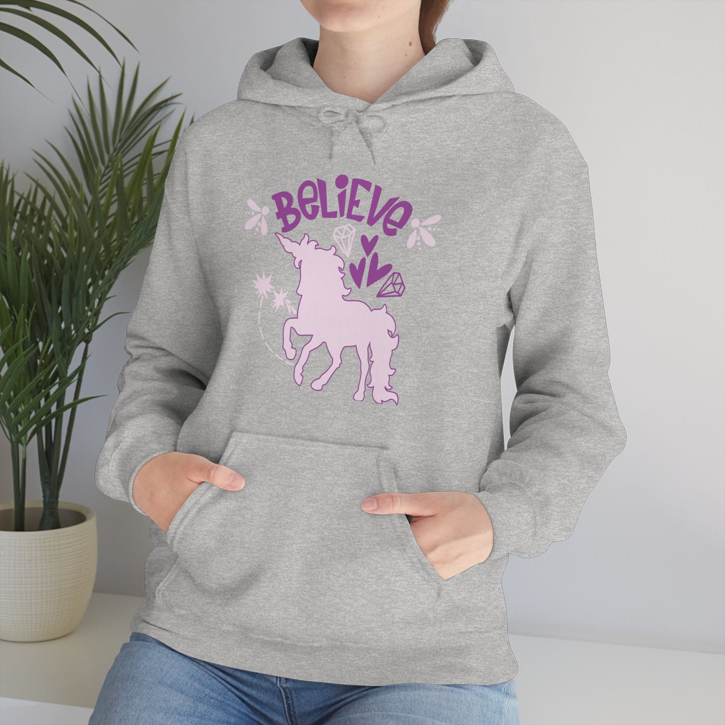 Unicorns_Believe Hoodie