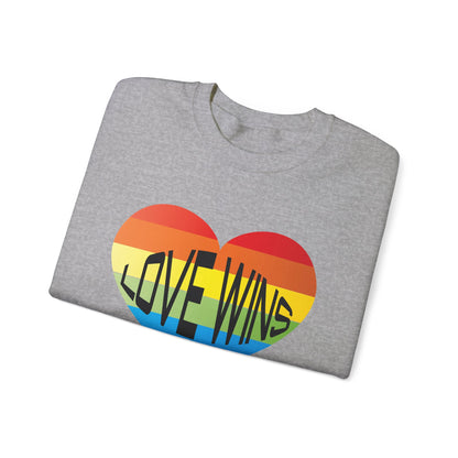 Love wins LGBTQ Crewneck Sweatshirt