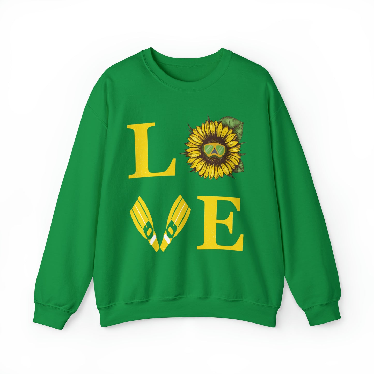 Scuba diving love Crewneck Sweatshirt