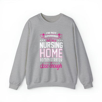 I'm not a superwoman but close enough Crewneck Sweatshirt