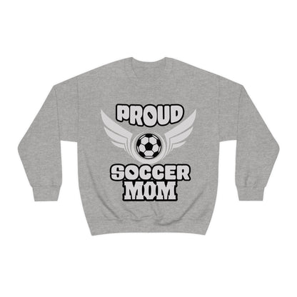 Proud S o c c e r MOM Crewneck Sweatshirt