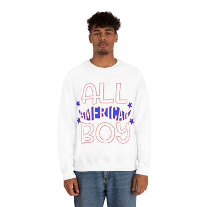 All American boy Crewneck Sweatshirt