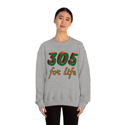 305 for life Crewneck Sweatshirt