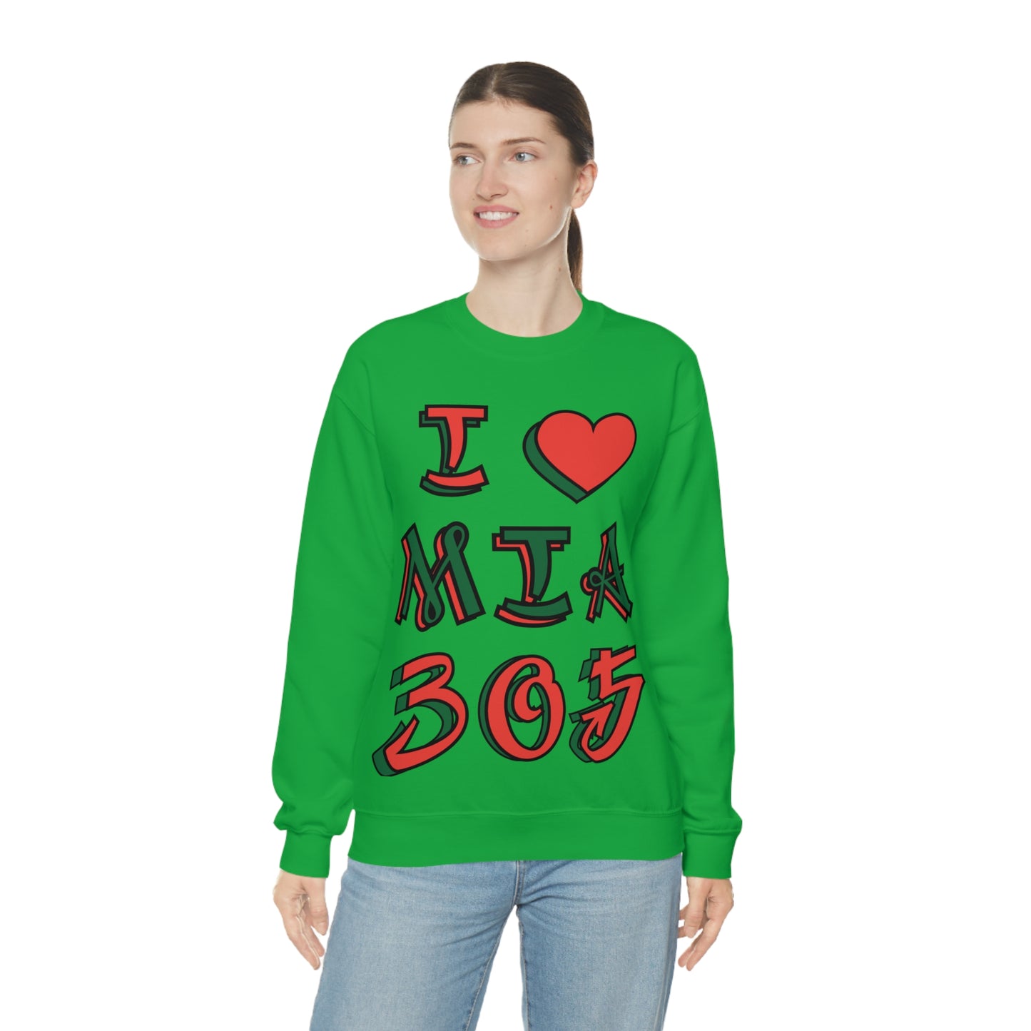 I love MIA 305 Crewneck Sweatshirt