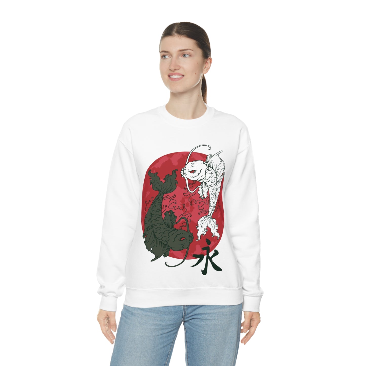 Koi Fish Crewneck Sweatshirt